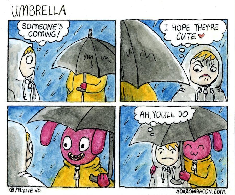 Umbrella sorrowbacon comic